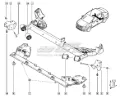 Viga de suspensão traseira (plataforma veicular) Renault LOGAN K8