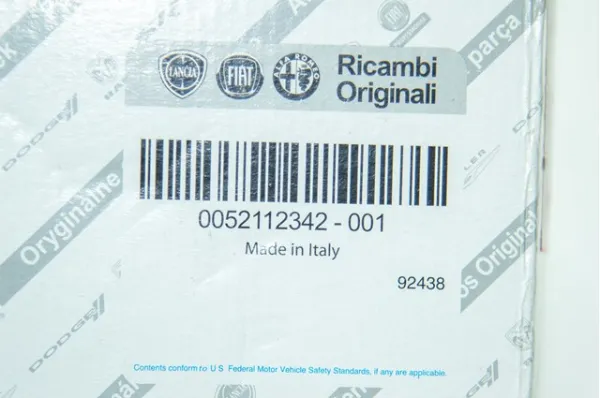 Filtro de ar 52112342 Fiat/Alfa/Lancia
