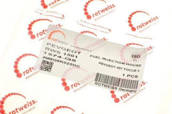 Tubo de combustível, inverso desde os injetores RWS1501 Rotweiss
