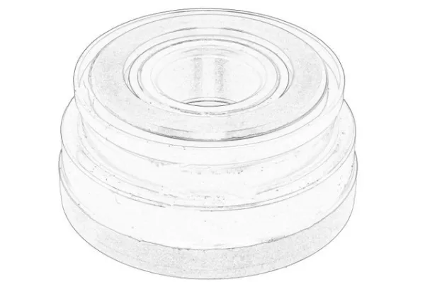 Cubo dianteiro 5801341526 Iveco