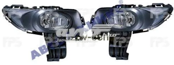 Vidro das luzes de nevoeiro 4541303E Polcar
