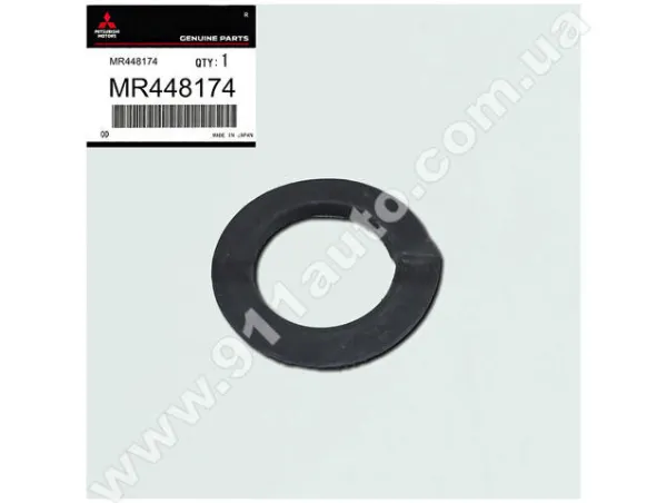 Espaçador (anel de borracha) da mola dianteira inferior MR448174 Mitsubishi