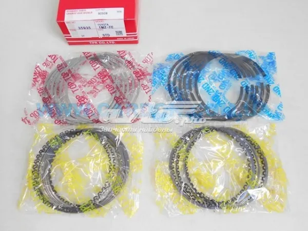 Kit de anéis de pistão de motor, STD. 35935STD TPR