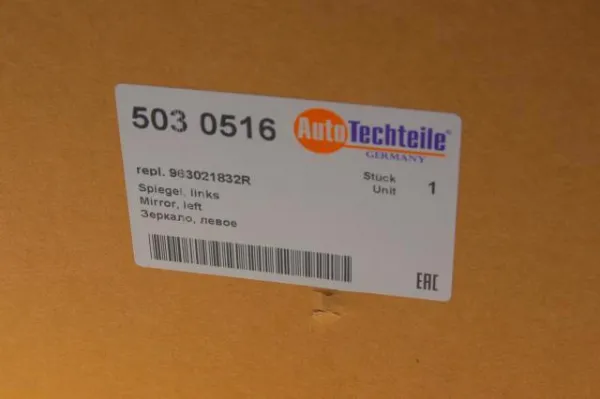 Espelho de retrovisão esquerdo 5030516 Autotechteile