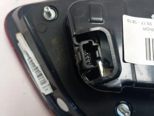 Lanterna traseira esquerda interna 265553530R Renault (RVI)