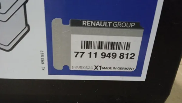 Bateria recarregável (PILHA) 7711947964 Renault (RVI)