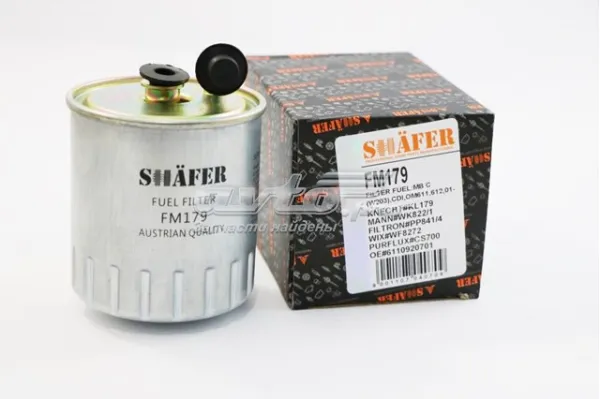 Filtro de combustível FM179 Shafer