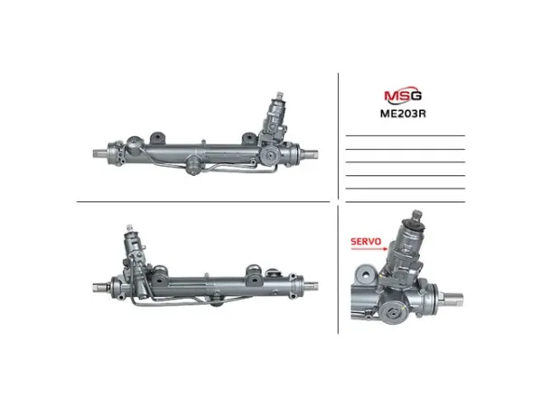 Kit de reparação da cremalheira da direção (do mecanismo), (kit de vedantes) para Renault Master III FV, JV