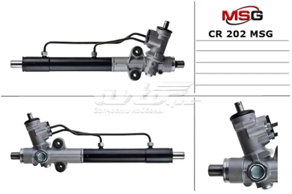 Cremalheira da direção 96407341 General Motors