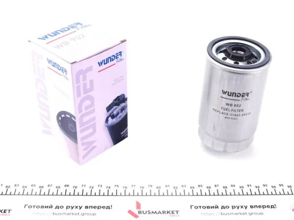 Filtro de combustível WB902 Wunder