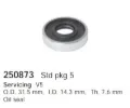 Bucim do compressor de aparelho de ar condicionado Opel Astra 53, 54, 58, 59