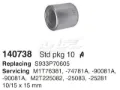 Rolamento do motor de arranco Mazda 323 BG