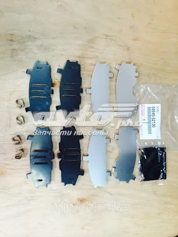 Chapa anti-ruído de fixação do freio de sapata dianteira 0494552130 Toyota