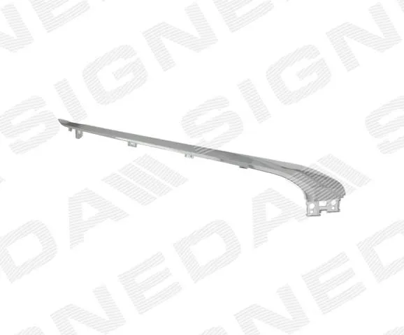 Moldura direita do pára-choque dianteiro PMB99145MAR Signeda