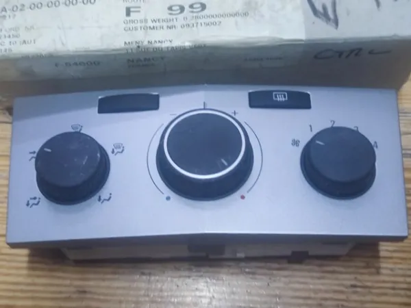 Unidade de controlo dos modos de aquecimento/condicionamento Opel Astra H