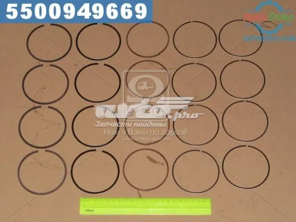Kit de anéis de pistão de motor, STD. 41011STD TPR