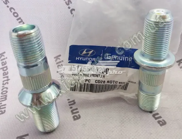 Parafuso de cubo 5175545200 Hyundai/Kia