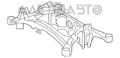 Viga de suspensão traseira (plataforma veicular) Lexus LS UVF4