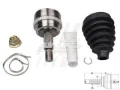 Junta homocinética externa dianteira Renault Master HD, FD