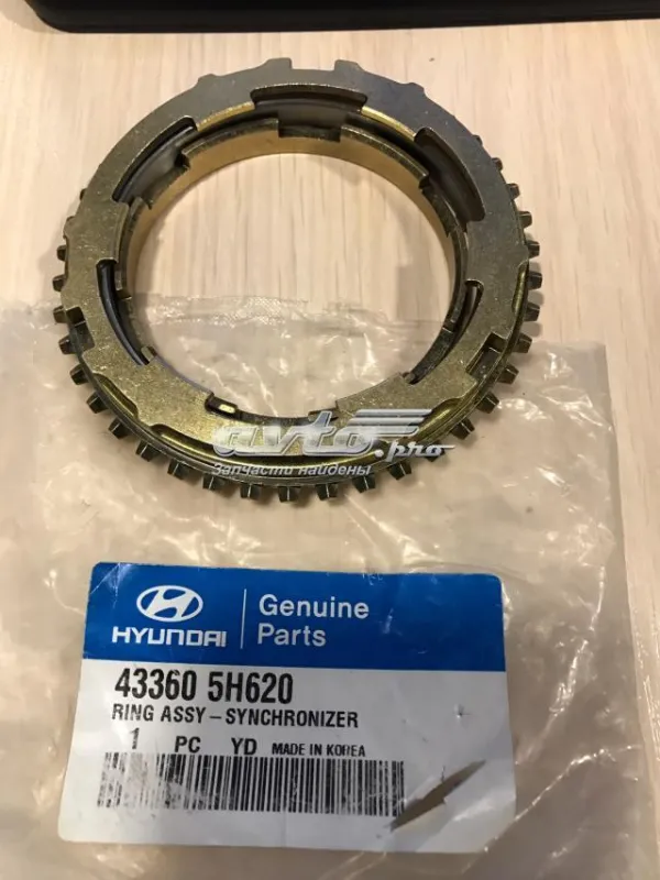 Anel de sincronizador 433605H620 Hyundai/Kia