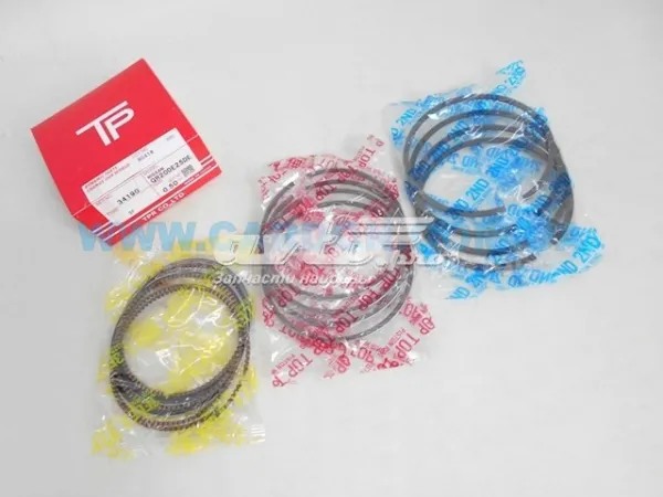Kit de anéis de pistão de motor, 2ª reparação ( + 0,50) 34190050 TPR