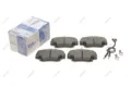 Kit de reparação dos freios dianteiros Renault Kangoo KC0, KC1