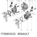 Vedante de bomba de vácuo Renault Clio BC57, 5357