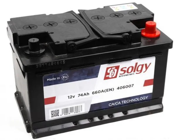 Bateria recarregável (PILHA) 406007 Solgy