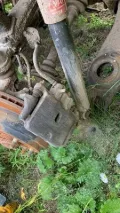 Suporte do freio traseiro esquerdo Mitsubishi Pajero V2W