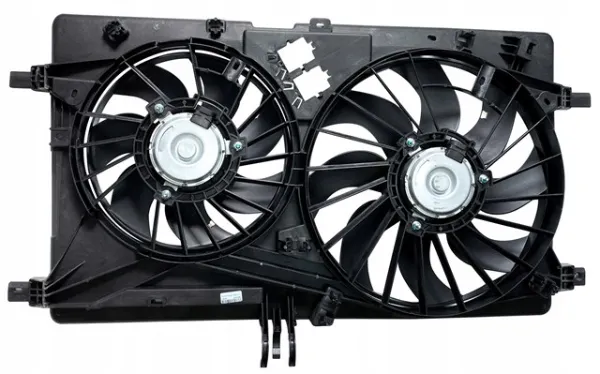 Ventilador (roda de aletas) do radiador de esfriamento esquerdo 60N223W1S Polcar
