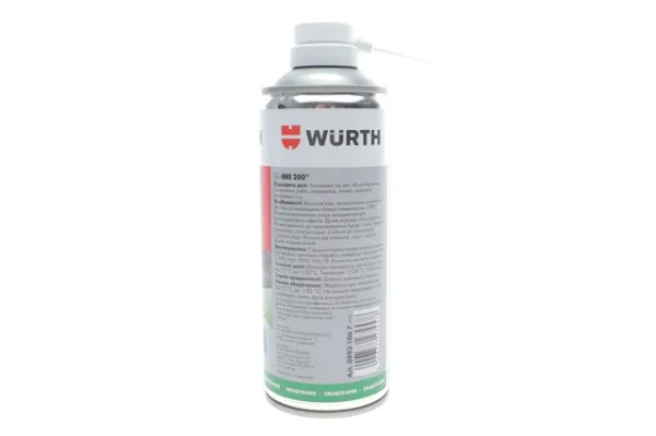 Lubrificante para os fechamentos e goznos 08931067 Wurth