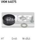 Rolo de reguladora de tensão da correia de transmissão Mazda CX-5 KE, GH