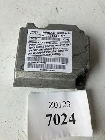 Módulo processador de controlo da bolsa de ar (Centralina eletrônica AIRBAG) 51775404 Fiat/Alfa/Lancia
