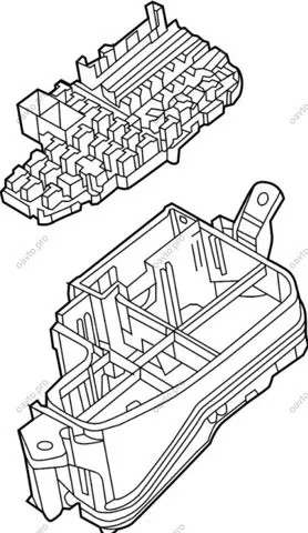 Unidade de dispositivos de segurança Mazda 3 BM, BN