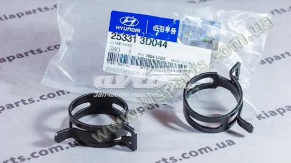 253313D044 Hyundai/Kia Braçadeira de aperto metálica, universal