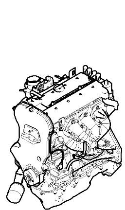 Motor montado Z24SED General Motors