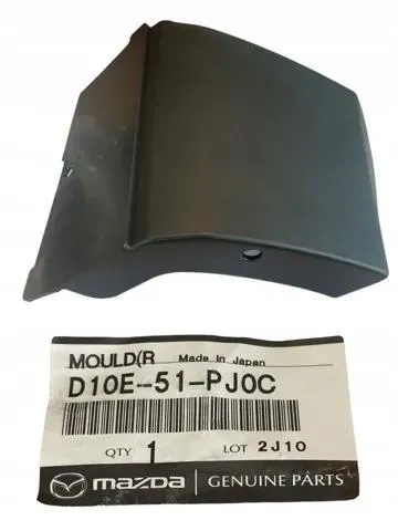 Placa sobreposta do pára-lama dianteiro direito D10E51PJ0C Mazda
