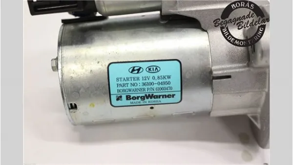 Motor de arranco 3610004950 Hyundai/Kia