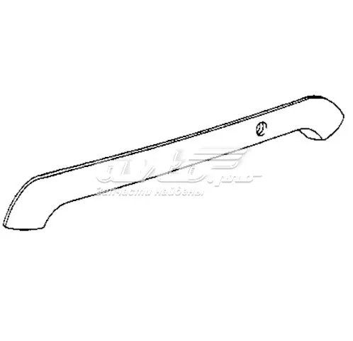 Placa sobreposta de porta-malas (de 3ª/5ª porta traseira) 8120726020 Toyota