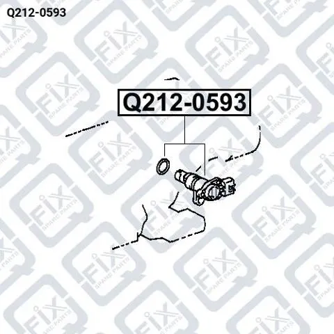 Sensor de velocidade Toyota Hiace III