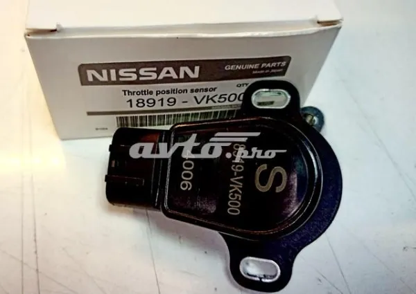 Sensor de posição de pedal de acelerador (de gás) 18919VK500 Nissan/Infiniti