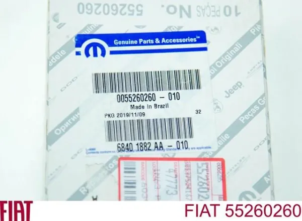 Vela de ignição 55260260 Fiat/Alfa/Lancia