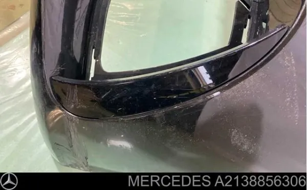 Placa sobreposta do pára-choque dianteiro A2138856306 Mercedes