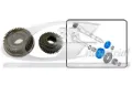 Roda dentada motriz de 5ª velocidade Peugeot 206 2L, 2M