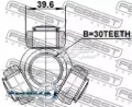 Junta homocinética interna, tripé Nissan Qashqai J10