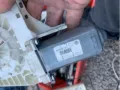 Motor de acionamento de vidro da porta dianteira esquerda Volkswagen Golf 521