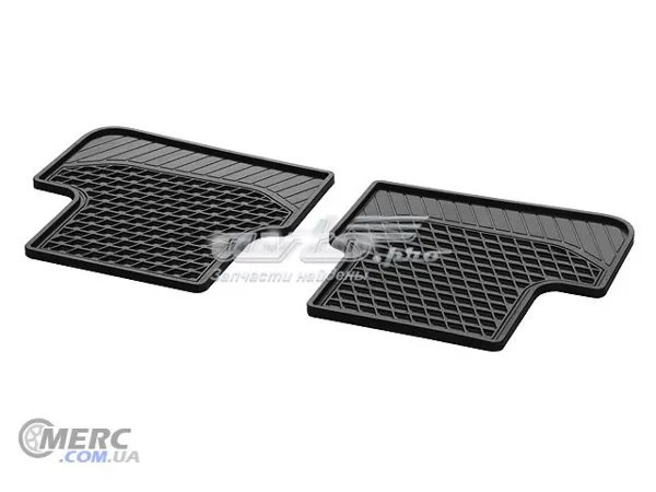 Tapetes dianteiros + traseiros, kit Mercedes A W176