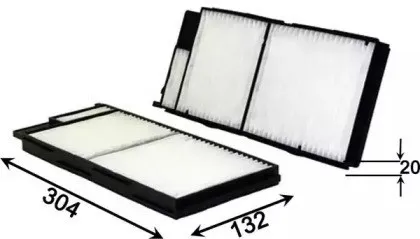Filtro de salão AC1506SET JS Asakashi