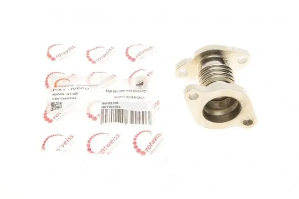Cano derivado do sistema de recirculação dos gases de escape EGR RWS3138 Rotweiss
