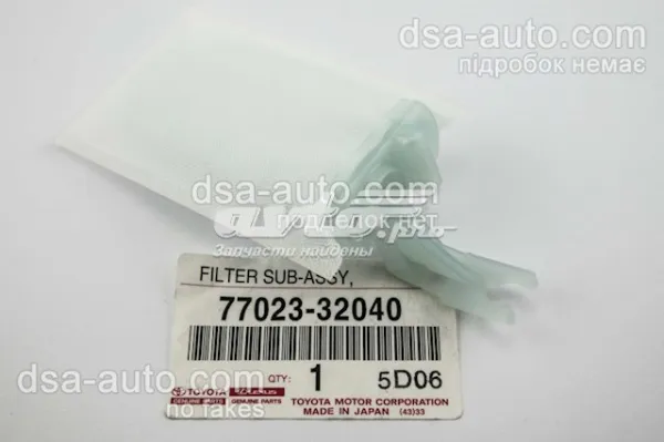 Filtro de malha de bomba de gasolina 7702332040 Toyota